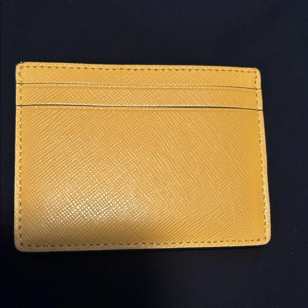 Kate Spade Daffodi Madison Saffiano Leather Slim Small Card Holder